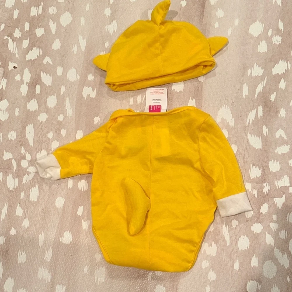 Baby Shark Yellow Costume for NEWBORN